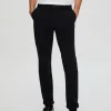 SELECTED 175 SLIM FIT STRUKTURERAD CHINOS Blue Outlet