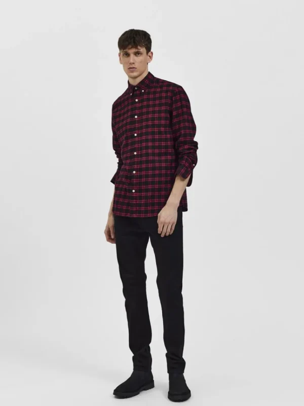 SELECTED 175 SLIM FIT-JEANS Black Best Sale