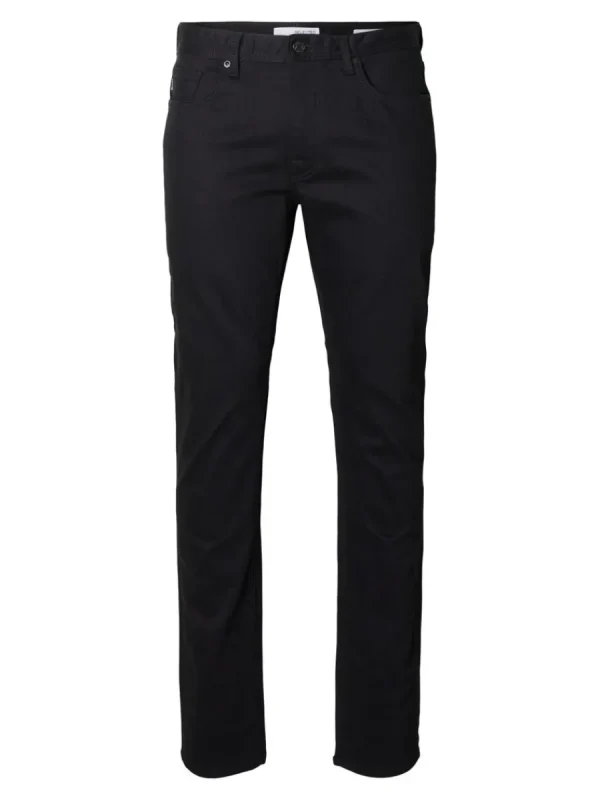 SELECTED 175 SLIM FIT-JEANS Black Best Sale