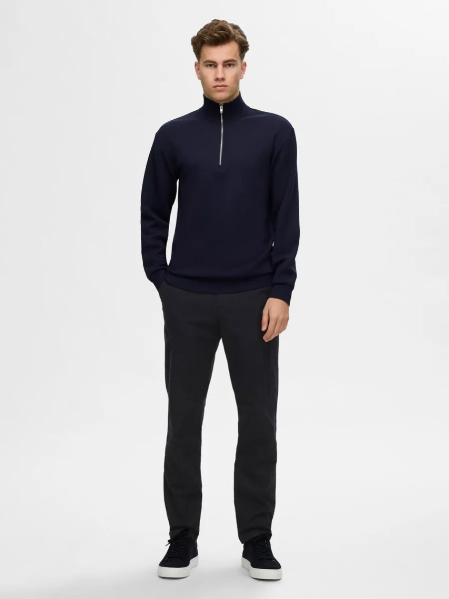slimfit_brushed_chinos_2-1.webp SELECTED 175 SLIM-FIT BRUSHED CHINOS Black Best Sale