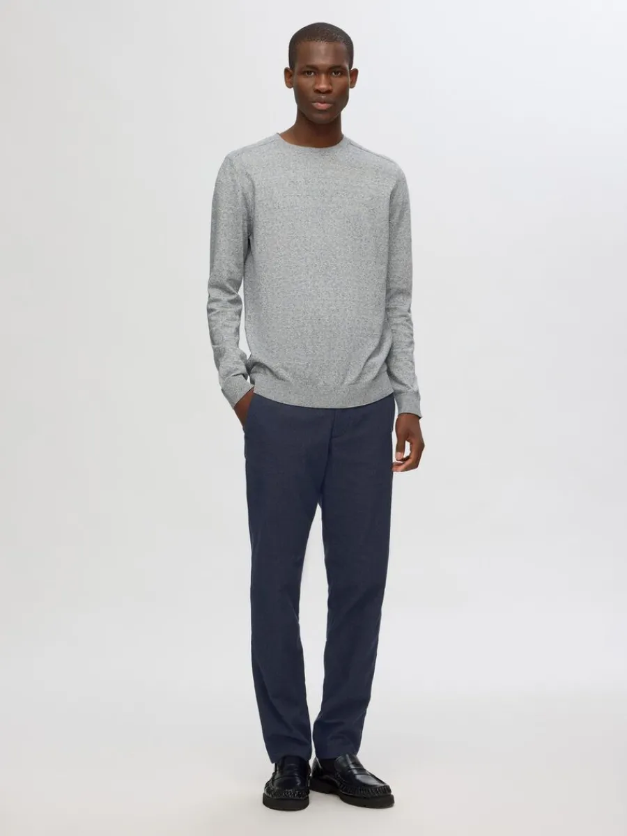 slimfit_brushed_chinos_2-2.webp SELECTED 175 SLIM-FIT BRUSHED CHINOS Blue Best Sale