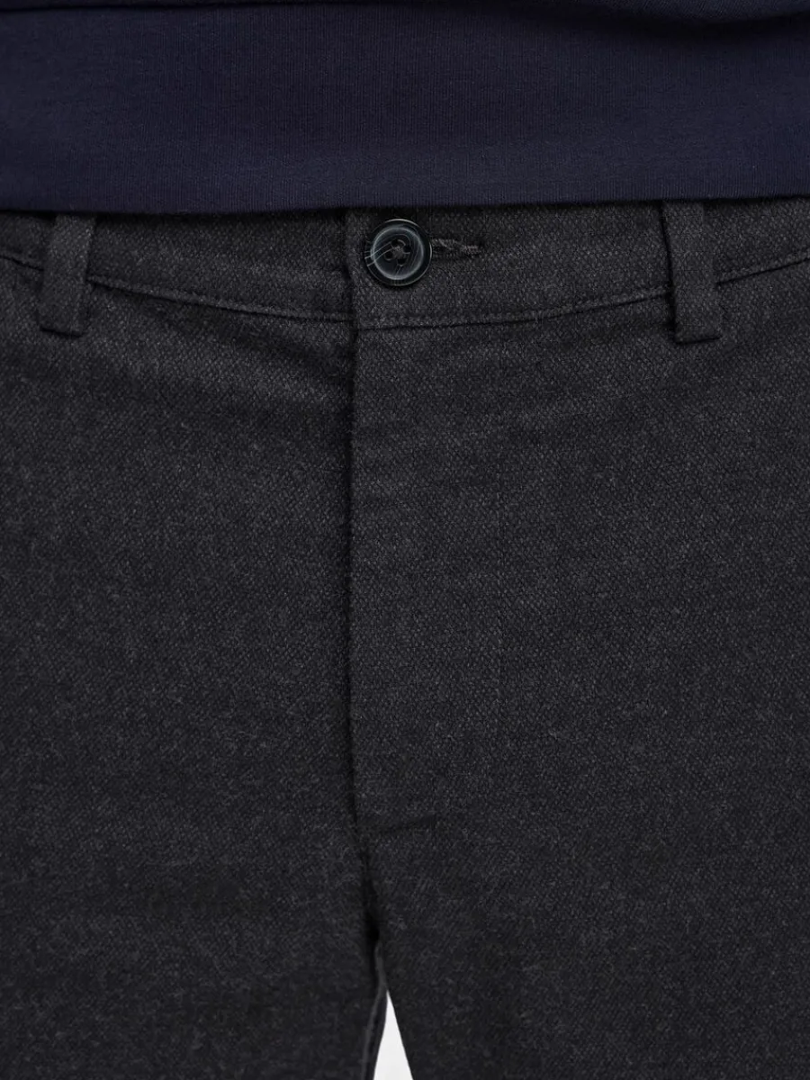slimfit_brushed_chinos_5-1.webp SELECTED 175 SLIM-FIT BRUSHED CHINOS Black Best Sale