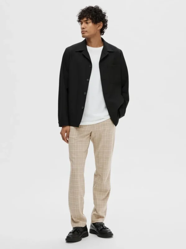 SELECTED 175 SLIM-FIT BYXOR Beige Online