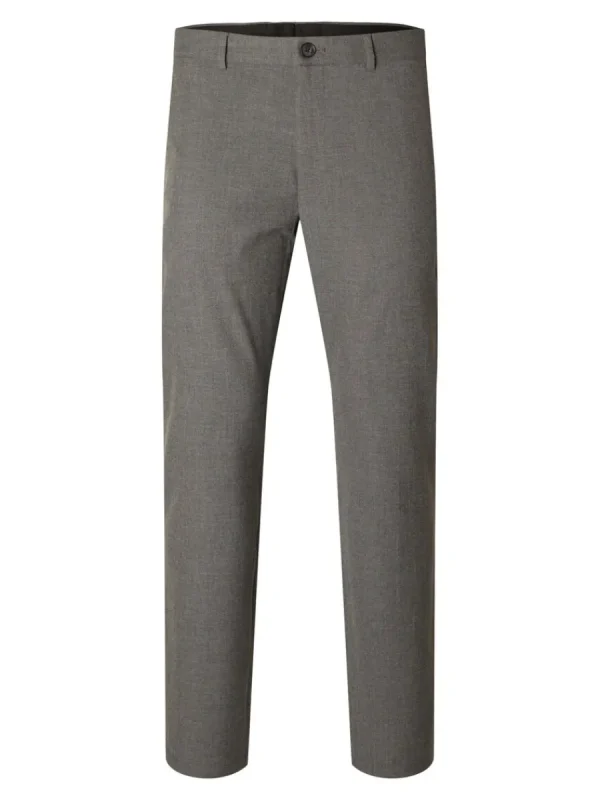 SELECTED 175 SLIM-FIT BYXOR Grey New
