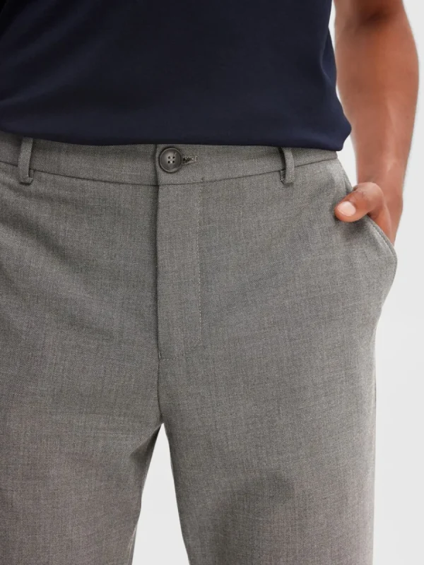 SELECTED 175 SLIM-FIT BYXOR Grey New
