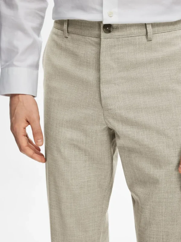 SELECTED 175 SLIM-FIT BYXOR Beige Cheap