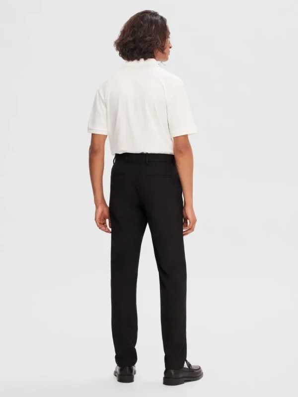 SELECTED 175 SLIM-FIT BYXOR Black Hot