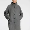 SELECTED SLÄT KAPPA Grey Flash Sale