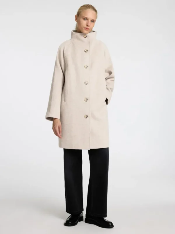 SELECTED SLÄT KAPPA Beige Fashion