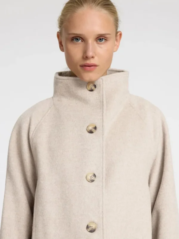 SELECTED SLÄT KAPPA Beige Fashion
