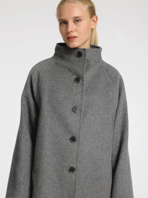 SELECTED SLÄT KAPPA Grey Flash Sale