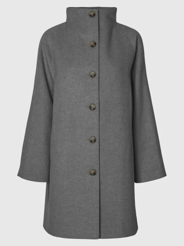 SELECTED SLÄT KAPPA Grey Flash Sale