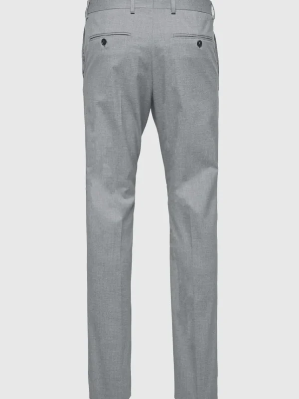 SELECTED SMAL PASSFORM BYXOR Grey Cheap