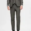 SELECTED SMAL PASSFORM KOSTYMBYXOR Grey Best Sale