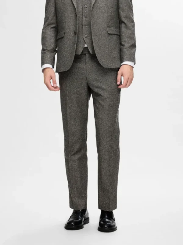 SELECTED SMAL PASSFORM KOSTYMBYXOR Grey Best Sale