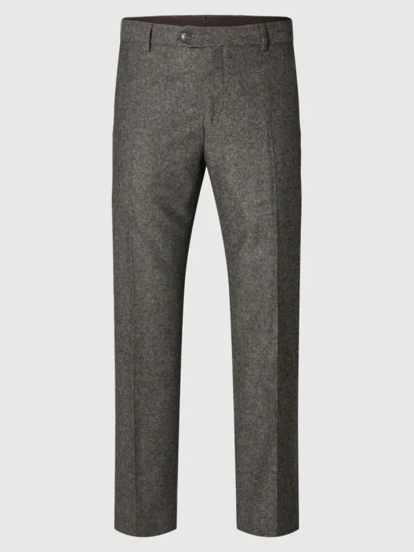 SELECTED SMAL PASSFORM KOSTYMBYXOR Grey Best Sale