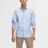SELECTED SMAL PASSFORM SKJORTA Blue Cheap