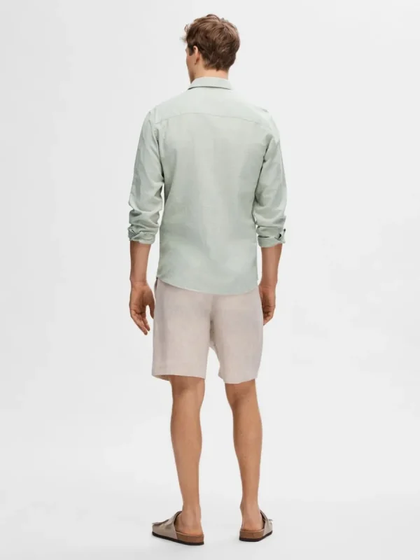 SELECTED SMAL PASSFORM SKJORTA Green Hot