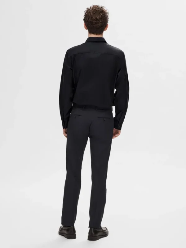 SELECTED SMAL PASSFORM SKJORTA Black Discount