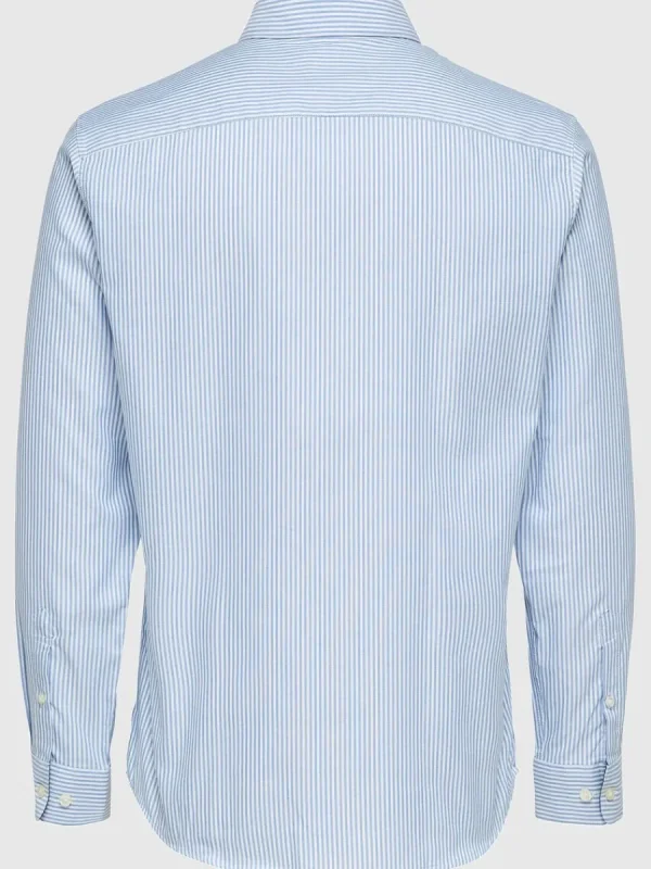 SELECTED SMAL PASSFORM SKJORTA Blue Cheap
