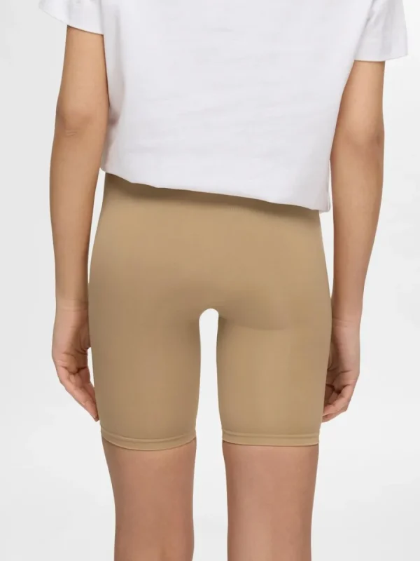 SELECTED SÖMLÖS FIGURFORMANDE SHORTS Beige Cheap