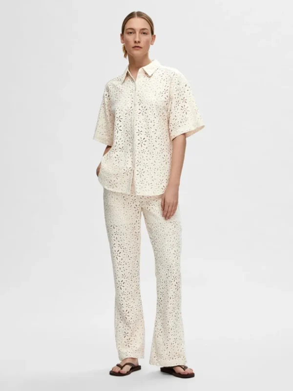 SELECTED SPETS BYXOR Beige New