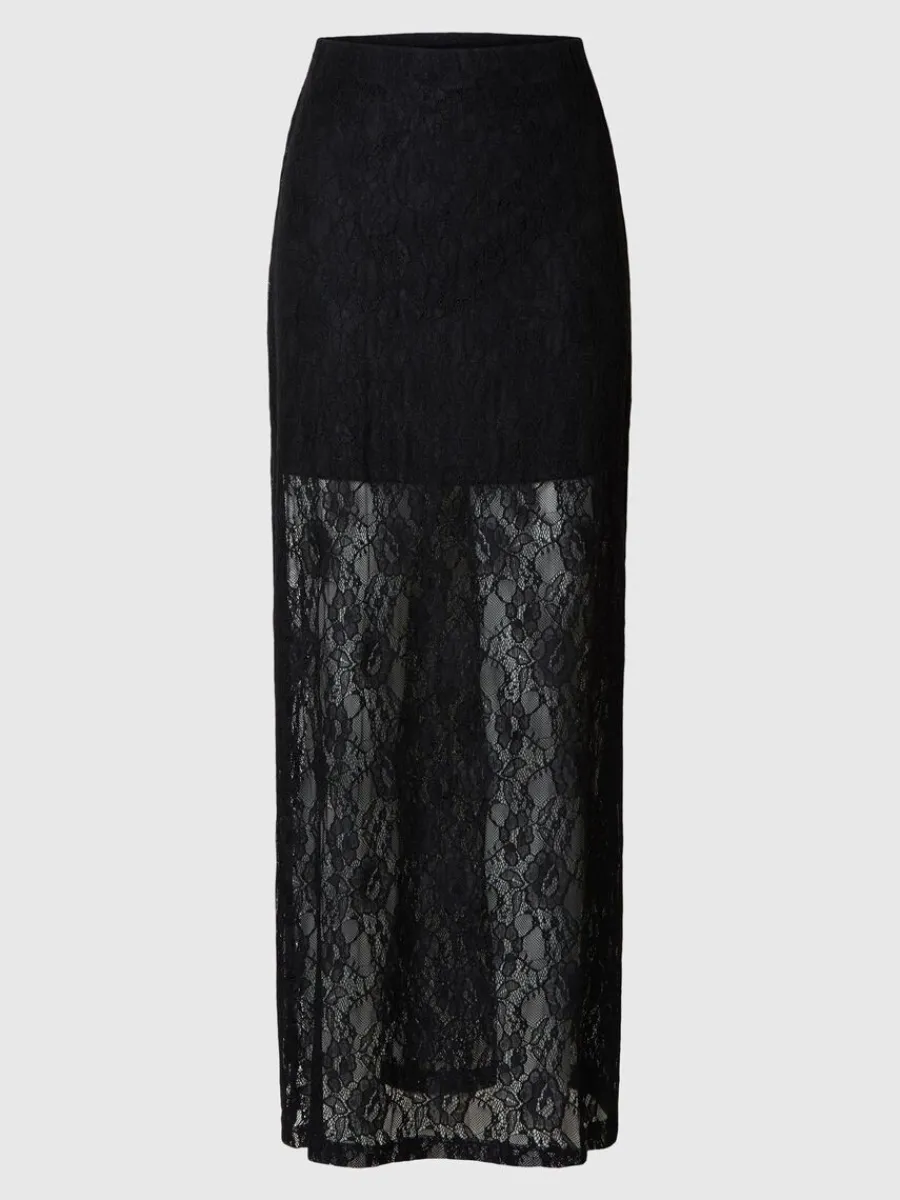 spets_maxikjol_0.webp SELECTED SPETS MAXIKJOL Black Best