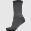 SELECTED STICKAD GLITTER STRUMPOR Grey Outlet