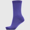 SELECTED STICKAD GLITTER STRUMPOR Purple Shop