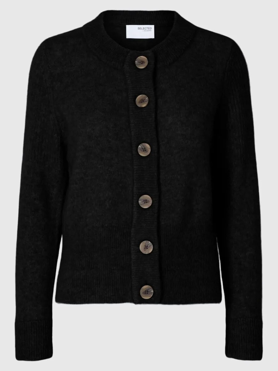 stickad_kofta_5-2.webp SELECTED STICKAD KOFTA Black Clearance