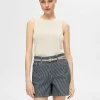 SELECTED STICKAD LINNE Beige Cheap