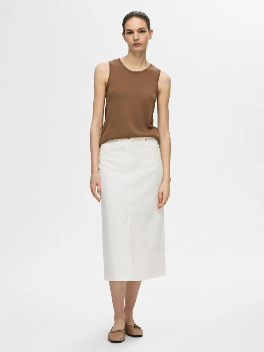 stickad_linne_1-5.webp SELECTED STICKAD LINNE Brown Outlet