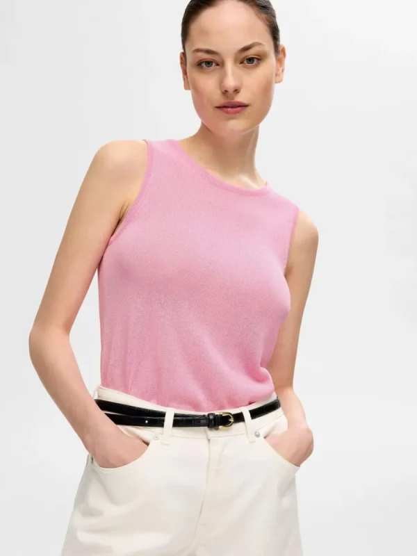 SELECTED STICKAD LINNE Pink Best Sale