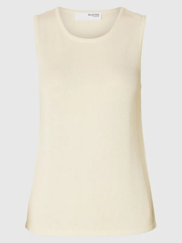 SELECTED STICKAD LINNE Beige Cheap