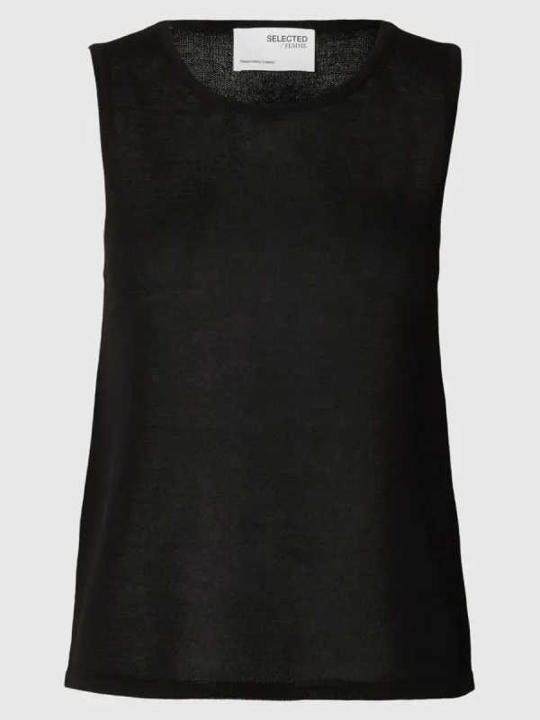 SELECTED STICKAD LINNE Black Best