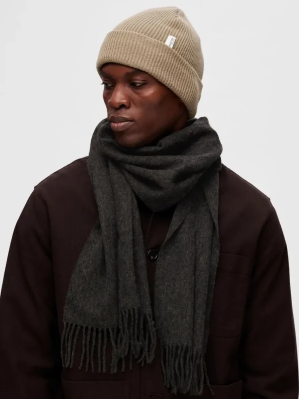 SELECTED STICKAD MÖSSA Brown Store