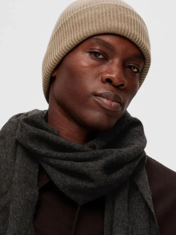 SELECTED STICKAD MÖSSA Brown Store