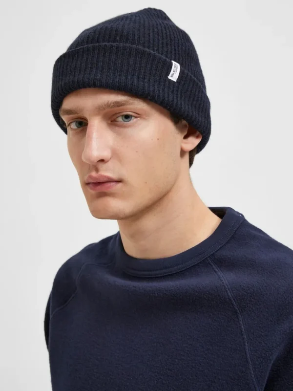 SELECTED STICKAD MÖSSA Blue Best