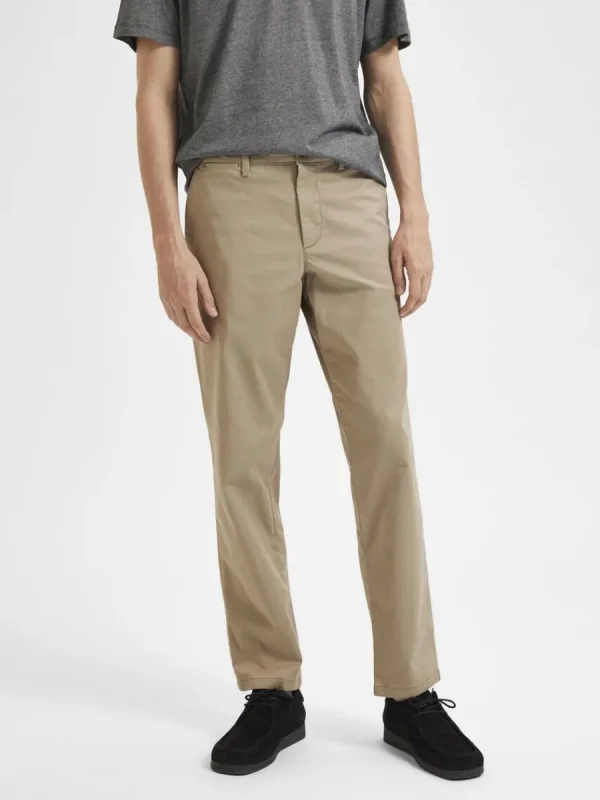 SELECTED 196 STRAIGHT FIT CHINOS Brown Online