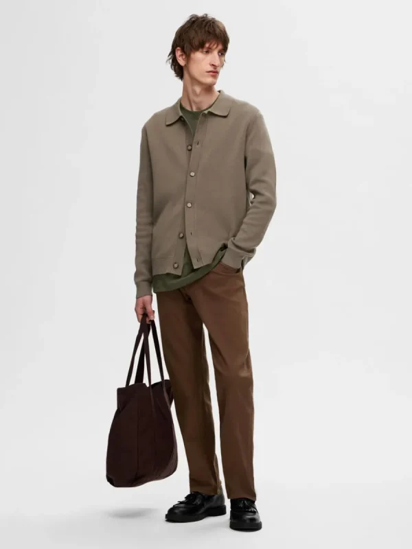 SELECTED 196 STRAIGHT FIT-JEANS Brown Best