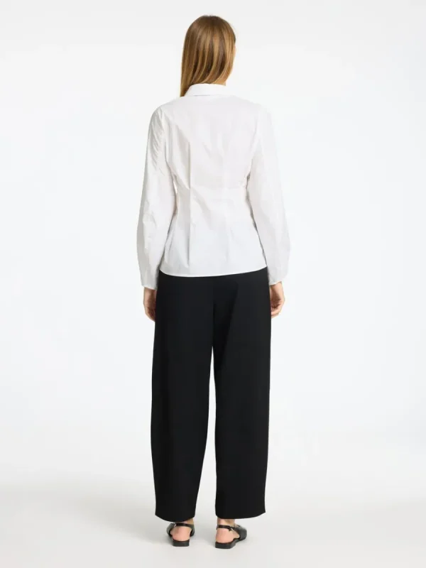 SELECTED STRUKTURERAD SKJORTA White Fashion