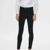 SELECTED SVARTA SKINNY FIT-JEANS Black Shop