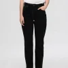 SELECTED SVARTA STRAIGHT FIT-JEANS Black Outlet