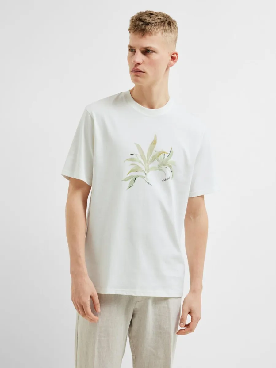 tryckt_bomulls_tshirt_2-4.webp SELECTED TRYCKT BOMULLS T-SHIRT White Fashion