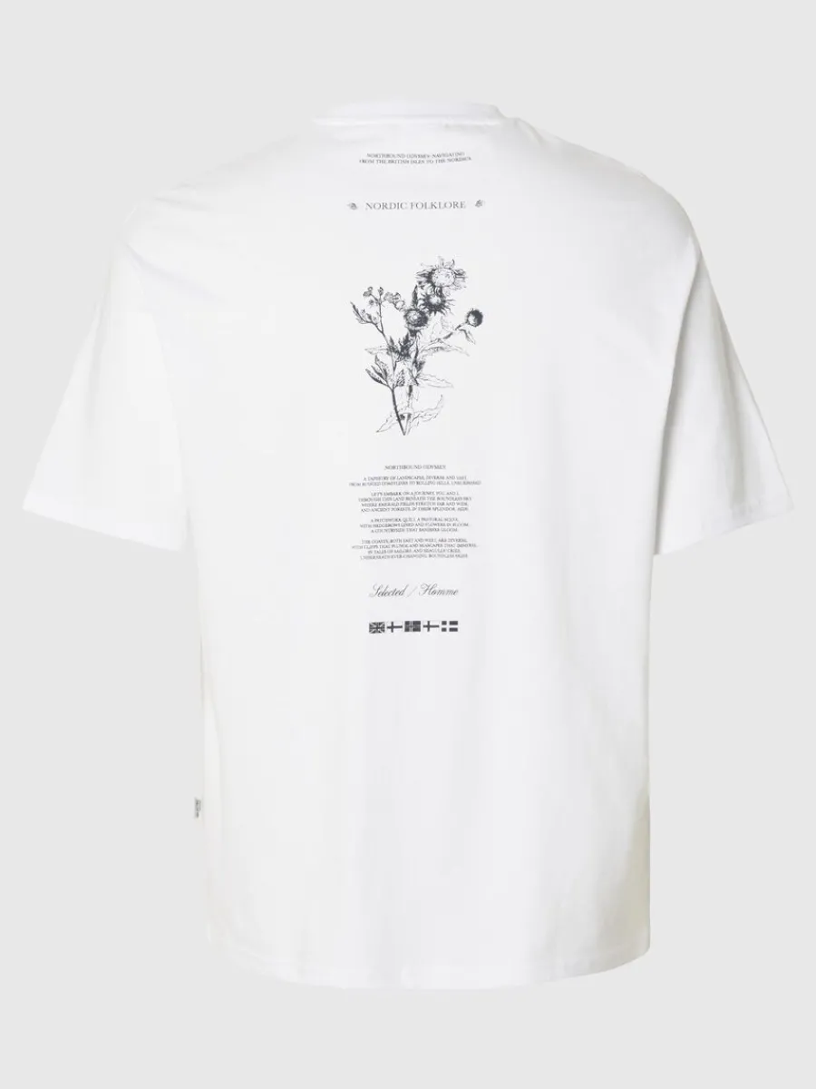 tryckt_bomulls_tshirt_6-1.webp SELECTED TRYCKT BOMULLS T-SHIRT White Cheap