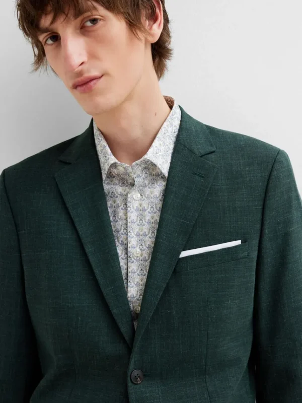 SELECTED TRYCKT SLIM FIT SKJORTA Coloured Outlet
