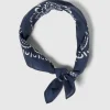 SELECTED TRYCKTA HALSDUK Blue Sale