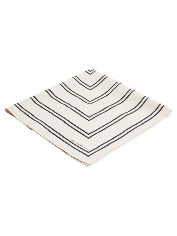 SELECTED TRYCKTA HALSDUK Beige Hot