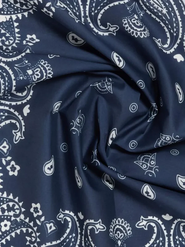 SELECTED TRYCKTA HALSDUK Blue Sale