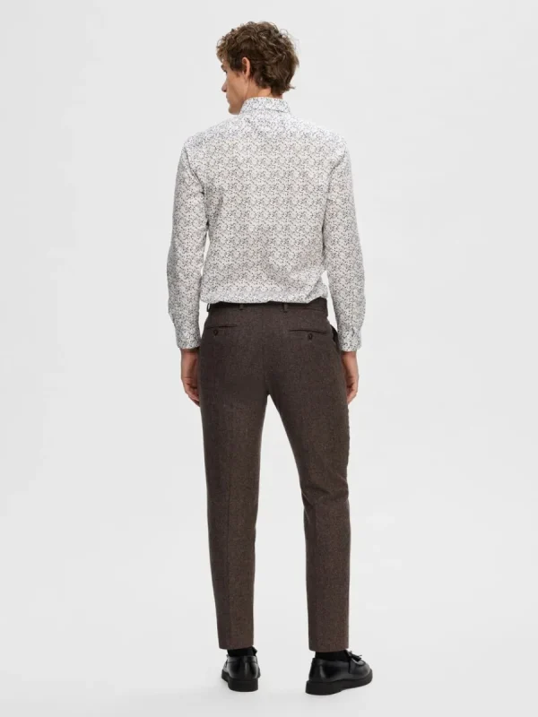 SELECTED TRYCKTA SKJORTA Coloured Hot